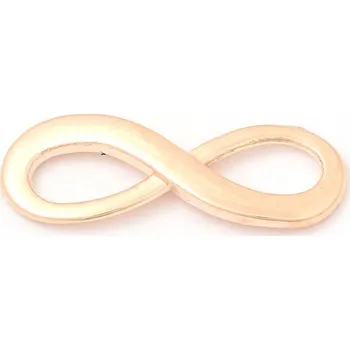 Souprava šperků Crystal-ZONE Mezidíl Nekonečno 24/12mm rose gold