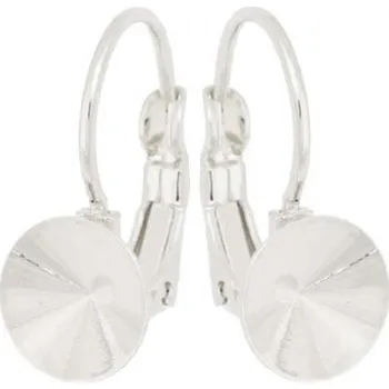 Náušnice Crystal-ZONE Náušnice KIDS chaton ss29 light rhodium