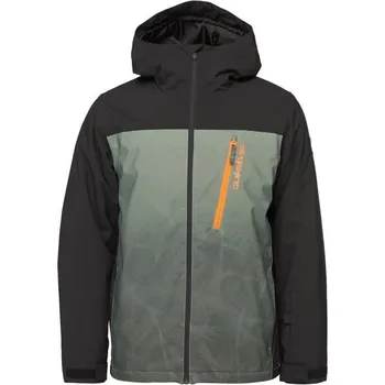 Pánská lyžařská bunda Quiksilver MORTON JK L Šedá, Černá, Oranžová