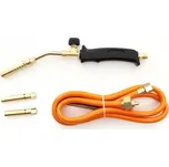 Plynový hořák 3 koncovky 13,14,17mm, hadice 1,5m KD10303 KRAFT&DELE