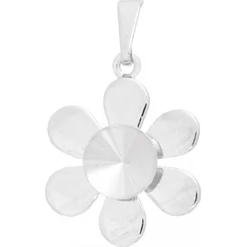 Přívěsek Crystal-ZONE Přívěsek kytička LUX Rivoli 8mm rhodium