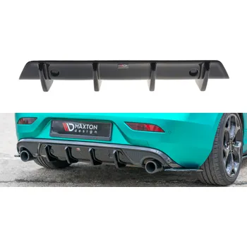 Tuning Maxton Design vložka zadního nárazníku pro Volvo V40 R-Design, plast ABS bez povrchové úpravy SLEVA 5%