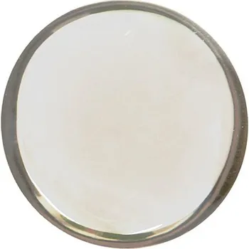 Korálek CZ Kabošon BRILLANT kruh 12mm crystal