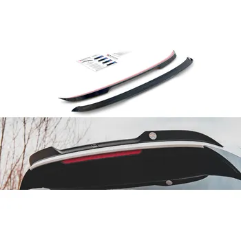 Tuning Maxton Design prodloužení spoileru ver.2 pro Volkswagen Golf GTI Mk8, plast ABS bez povrchové úpravy SLEVA 5%