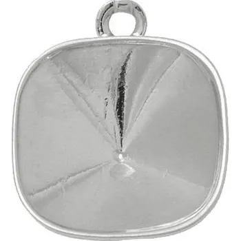 Přívěsek EU Přívěsek Square 10mm chirurgická ocel