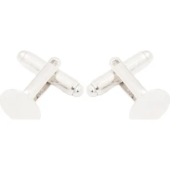 Knoflík Crystal-ZONE Manžetový knoflík ploška Kruh 10mm ag clear