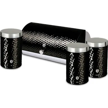 Dóza na potraviny BERLINGERHAUS Chlebník a dóza na potraviny sada 4 ks Primal Gloss Collection BH-6735