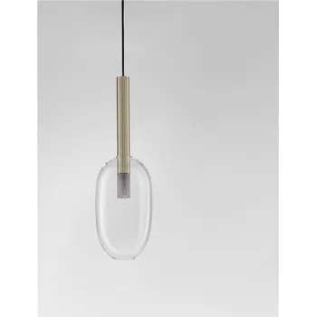 NOVALUCE Závěsné svítidlo AMELIA zlatá a čiré sklo G9 1x5W 230V IP20 bez žárovky - NOVA LUCE NV 9028833