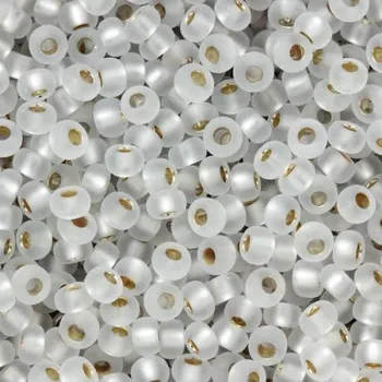 Šperk Preciosa Preciosa® Rokajl 8/0 crystal průtah stříbo mat (78102)