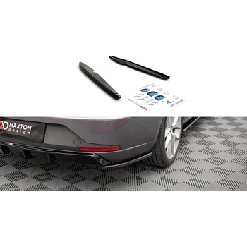 Nárazník Maxton Design boční difuzory pod zadní nárazník ver.2 pro Seat Leon FR Mk3, plast ABS bez povrchové úpravy SLEVA 5%