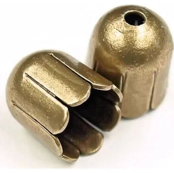 Materiál na výrobu šperku CZ Kaplík 9x8mm staré zlato