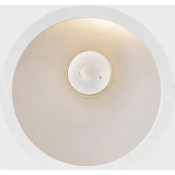 Koupelnové svítidlo KOHLLIGHTING NOON IP65 zapuštěné svítidlo s rámečkem bílá 10 W 4000K PUSH - KOHL-Lighting KHL K50803.02.RF.WH-WH.38.ST.8.40.PU