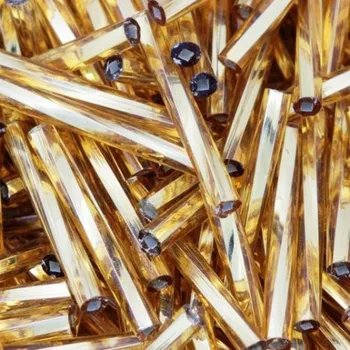 Šperk Preciosa Preciosa® Rokajl tyčinky 30mm kroucená zlatá (17050)