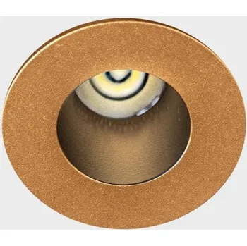 Koupelnové svítidlo KOHLLIGHTING VERSUS LITL zapuštěné svítidlo s rámečkem zlatá-černá 3 W 2700K nestmívatelné - KOHL-Lighting KHL K51103.01.RF.GC-BK.30.ST.8.27