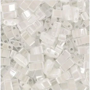 Korálek Miyuki Half Tila 5/2,4mm ceylon white pearl (HTL-420)