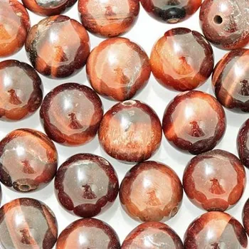 Drahý kámen Býčí oko 8mm (1ks)