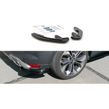 Tuning Maxton Design boční difuzory pod zadní nárazník pro Renault Megane Mk4, plast ABS bez povrchové úpravy, GT-Line SLEVA 5%