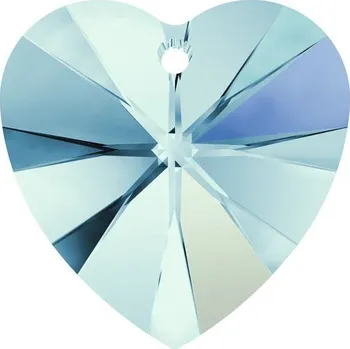 Přívěsek Swarovski Swarovski® Crystals Heart 6228 10,3/10mm Aquamarine AB