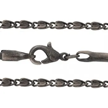 Řetízek CZ Řetízek 2mm staré stříbro