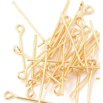 Materiál na výrobu šperku Crystal-ZONE Ketlovací jehla 40/0,7mm chirurgická ocel rose gold (10ks)