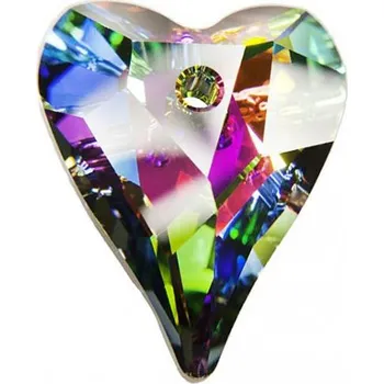 Módní doplněk Swarovski Swarovski® Crystals Wild Heart 6240 27mm Vitrail Medium