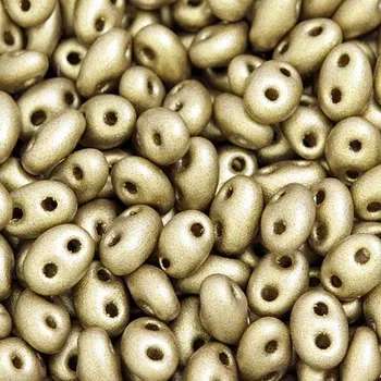 Korálek Preciosa Preciosa® Rokajl Twin 2,5/5mm antique gold