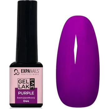 Lak na nehty UV/LED Gel lak 3v1 - Purple 5 ml