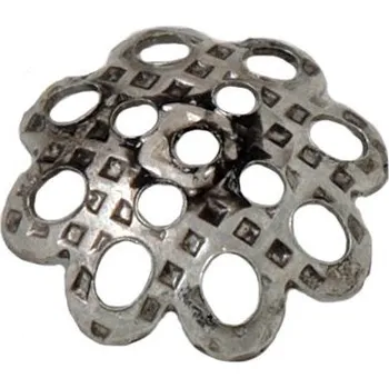 Materiál na výrobu šperku CZ Kaplík 7/2mm Antracit