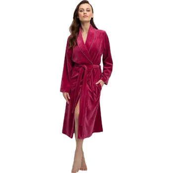 Dámský župan Dámský župan LUNA.1294 bordó L 0