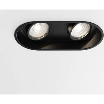 Bodové svítidlo ASTRO Downlight svítidlo Minima Round Twin nastavitelné 2x6W GU10 černá - ASTRO Lighting AST 1249029