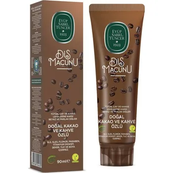 zubní pasta EYÜP SABRİ TUNCER 1923 Zubní pasta s přírodním výtažkem z kávy a kakaa, 90 ml
