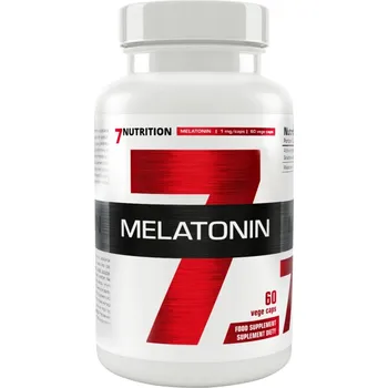 Přípravek na podporu paměti a spánku 7NUTRITION MELATONIN 1MG 60 VEGE CAPS
