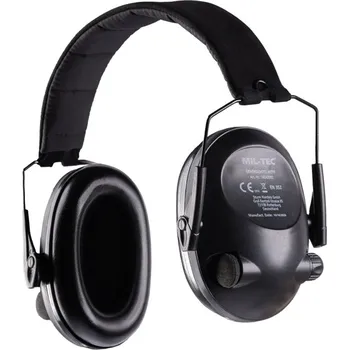Střelecké chrániče sluchu Aktiv - černé