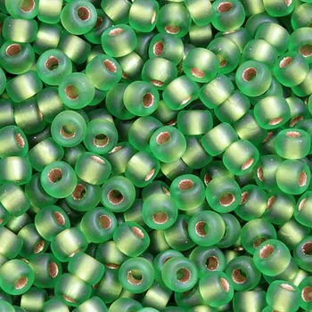 Korálek MATUBO™ MATUBO Round 8/0 Chrysolite Bronze Ice lined Matte