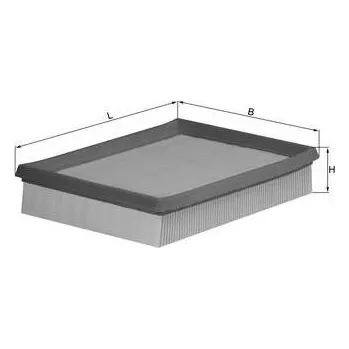 Vzduchový filtr Vzduchový filtr MAHLE LX 643