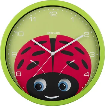 Hodiny Dětské hodiny ø 31 cm Peekaboo Ladybug – Karlsson ID_1697956