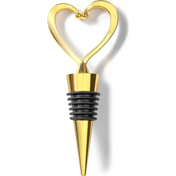 Zátka na víno - Zlaté srdce