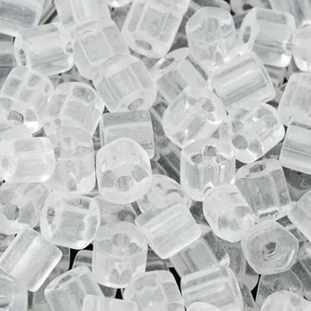 Korálek CZ Korálek mačkaný ATLASKA 4mm crystal