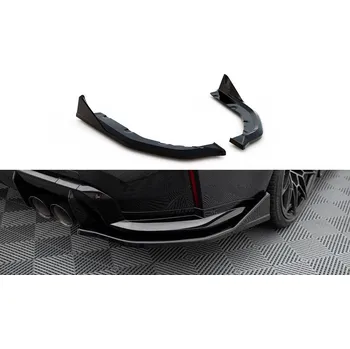 Auto-moto Maxton Design boční difuzory pod zadní nárazník ver. 4 pro BMW Seria M3 G80, černý lesklý plast ABS SLEVA 5%