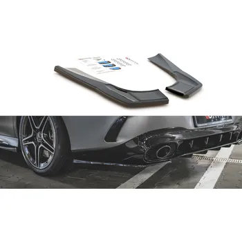 Tuning Maxton Design boční difuzory pod zadní nárazník pro Mercedes CLA C118/AMG 35, carbon-Look SLEVA 5%