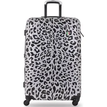 Cestovní kufr TUCCI T-0158/3-L Winter Leopard
