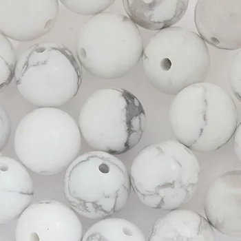 Náramek Howlit bílý 8mm (1ks)