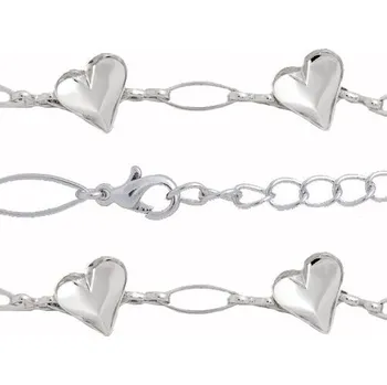 Náramek Crystal-ZONE Náramek SWEETHeart 4809 4x13mm rhodium