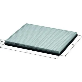 Kabinový filtr Filtr, vzduch v interiéru KNECHT LA 130