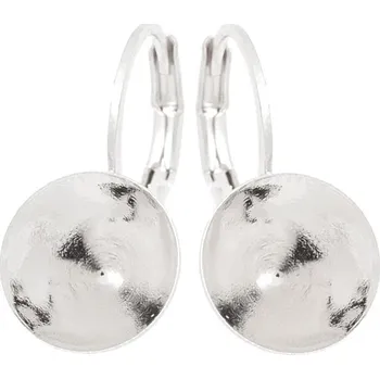 Náušnice Crystal-ZONE Náušnice Chaton Light ss45 rhodium