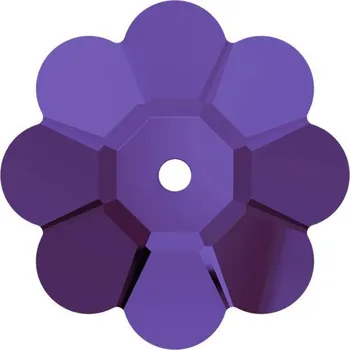 Módní doplněk Swarovski Swarovski® Crystals Flower 3700 6mm Tanzanite