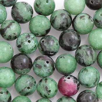 Korálek Rubín v zoisitu 8mm (1ks)