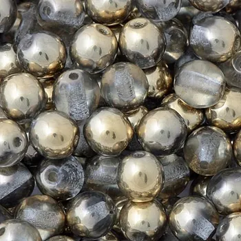 Korálek CZ Korálek mačkaný KULIČKA 5mm crystal GSHA