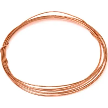 Hobby drát EU Dekorační drátek 1mm/5m měděný nelakovaný