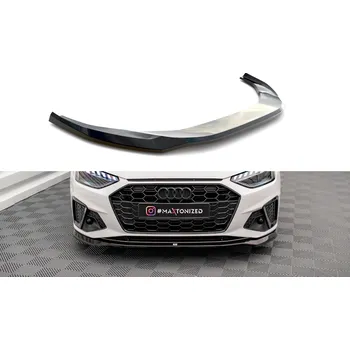 Karosérie Maxton Design spoiler pod přední nárazník ver.2 pro Audi A4 B9 FL, plast ABS bez povrchové úpravy, S-Line SLEVA 5%